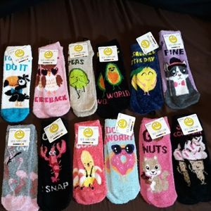 12 New Pairs Sock Expressions Women's Socks